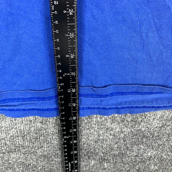 Tommy Hilfiger T-Shirt Mens Size XL Blue Embroidered Logo Active Sportswear Tee - Picture 6 of 10